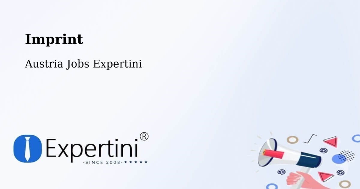 Imprint – Olbendorf - Austria Jobs Expertini